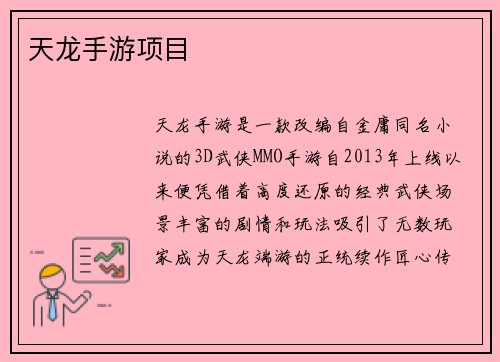 天龙手游项目